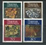 1981 - LOTTO/23544 - LIECHTENSTEIN - MUSCHI E LICHENI 4v. - NUOVI