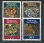 1981 - LOTTO/23544 - LIECHTENSTEIN - MUSCHI E LICHENI 4v. - NUOVI