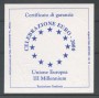 2000 - ITALIA - MEDAGLIA CELEBRAZIONI EURO 2000 - ARGENTO - LOTTO/M30110