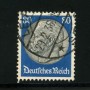 1932/33 - LOTTO/16173 - GERMANIA - 80p. VERDE  NERO HINDENBURG - USATO