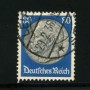1932/33 - LOTTO/16173 - GERMANIA - 80p. VERDE  NERO HINDENBURG - USATO