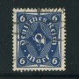 1922 - LOTTO/17817 - GERMANIA REICH - 6m. AZZURRO -  USATO