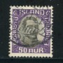 1920/30 - LOTTO/21126 - ISLANDA - 50 aur  VIOLETTO SERVIZIO - USATO