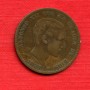 1877 - LOTTO/M23065 - SPAGNA - 10 CENTIMOS ALFONSO XII°