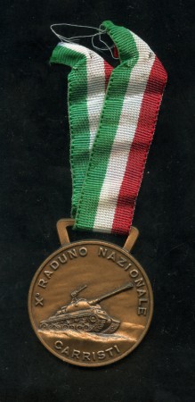 1986 - ITALIA - MEDAGLIA X° RADUNO CARRISTI