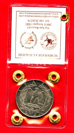 1939 - REGNO - LOTTO/M38475 - 2 LIRE  IMPERO MAGNETICHE
