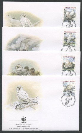 1999 - LOTTO/19372B - GROENLANDIA - CIVETTA DELLE NEVI 4 FDC.