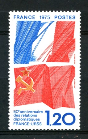 1975 - FRANCIA - 1,20 Fr. RELAZIONI DIPLOMATICHE - NUOVO - LOTTO/30079