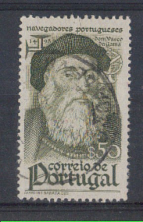 1945 - LOTTO/9715DU - PORTOGALLO - 50c. NAVIGATORI - USATO