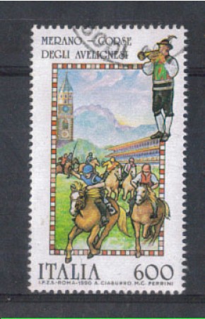 1990 - LOTTO/6936U - REPUBBLICA - FOLCLORE MERANO - USATO