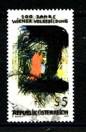 1987 - AUSTRIA - LOTTO/39537 - ISTRUZIONE POPOLARE - USATO