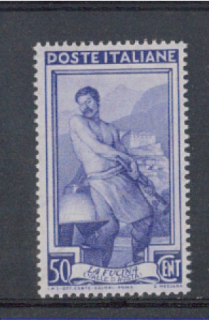 1955 - LOTTO/6254 - REPUBBLICA - 50c. ITALIA AL LAVORO