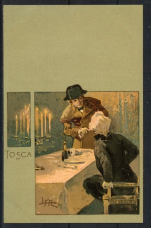 EDIZIONI RICORDI - LOTTO/43274 - CARTOLINA A COLORI " LA TOSCA" - NUOVA