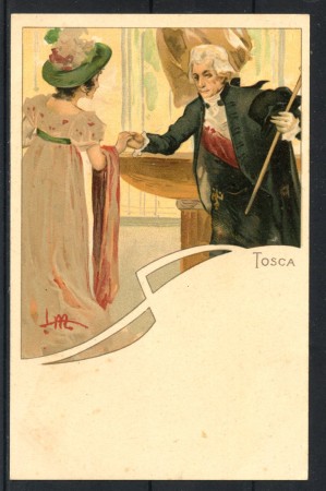 EDIZIONI RICORDI - LOTTO/43273 - CARTOLINA A COLORI " LA TOSCA" - NUOVA