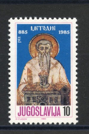 1985 - JUGOSLAVIA - LOTTO/38334 - SAN METODIO - NUOVO