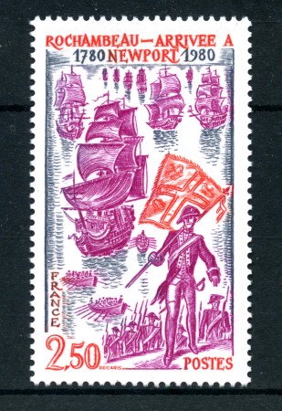 1980 - LOTTO/22658 - FRANCIA - SBARCO A NEWPORT - NUOVO