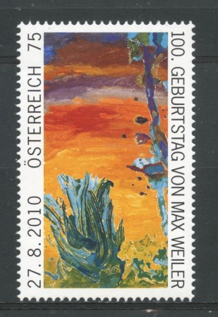2010 - AUSTRIA - MAX WEILER - NUOVO - LOTTO/33516