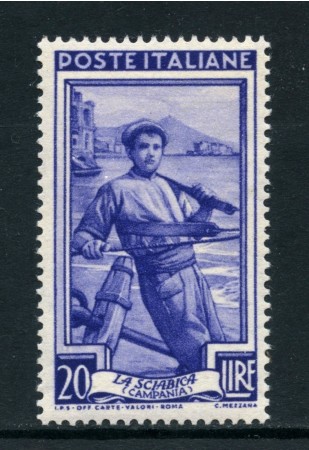 1950 - REPUBBLICA - 20 LIRE ITALIA AL LAVORO - NUOVO - LOTTO/30424