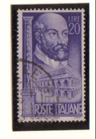 1949 - LOTTO/6083U - REPUBBLICA - 20 LIRE PALLADIO USATO