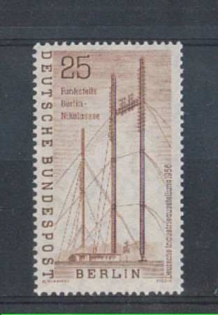 1956 - LBF/2072 - BERLINO - 25p. ESPOSIZIONE INDUSTRIA
