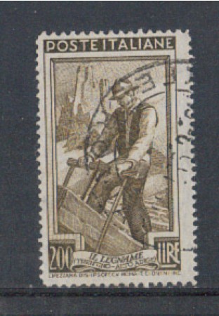 1950 - LOTTO/6133U - REPUBBLICA - 200 LIRE ITALIA AL LAVORO USAT