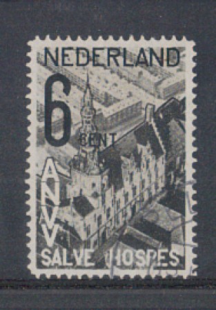 1932 - LOTTO/8664BU - OLANDA - 6+4c. MUNICIPIO DI ZIERIKZEE - US