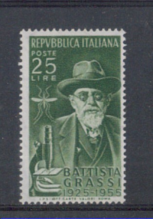 1955 - LOTTO/6292 - REPUBBLICA - 25 L. BATTISTA GRASSI