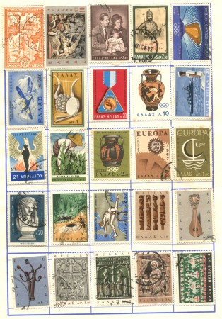 GRECIA - LOTTO/47990 - LIBRETTO DI 100 FRANCOBOLLI DI PORTOGALLO -  USATI