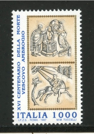 1997 - REPUBBLICA - VESCOVO AMBROGIO - NUOVO - LOTTO/7137