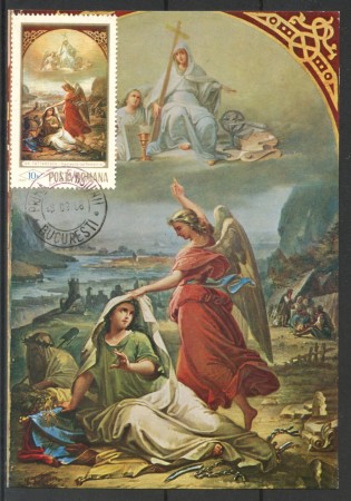 1968 - ROMANIA - LOTTO/38104 - LA RINASCITA DELLA ROMANIA - CARTOLINA MAXIMUM