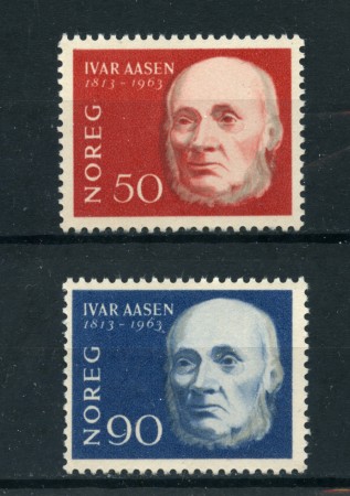 1963 - LOTTO/22892 - NORVEGIA - IVAR AASEN 2v. - NUOVI
