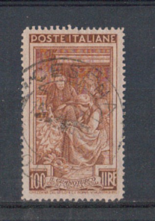1950 - LOTTO/6132U - REPUBBLICA - 100 LIRE ITALIA AL LAVORO USAT