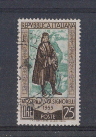 1953 - LOTTO/6218U - REPUBBLICA - LUCA SIGNORELLI USATO