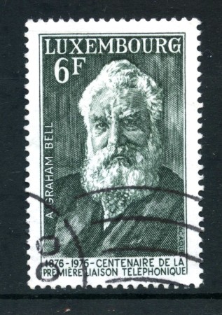 1976 - LUSSEMBURGO - PRIMO COLLEGAMENTO TELEFONICO - USATO - LOTTO/29903