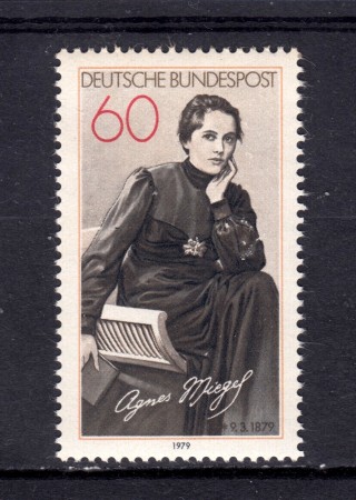 1979 - GERMANIA FEDERALE - AGNESE MIEGEL - NUOVO - LOTTO/31431