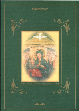 2000 - LOTTO/24303 - REPUBBLICA - SANTUARIO DEL DIVINO AMORE - FOLDER POSTE