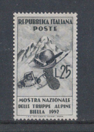 1952 - LOTTO/6188 - REPUBBLICA - TRUPPE ALPINE