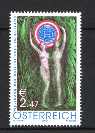 2002 - AUSTRIA - LOTTO/41925 - AUSTRIACI ALL'ESTERO - NUOVO