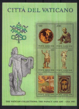 1983 - LOTTO/5809 -  VATICANO -  COLLEZIONI NEGLI USA BF. III°