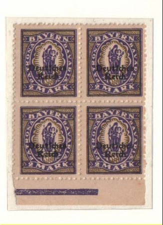 1920 - LBF/2408  - GERMANIA - 2M. VIOLETTO