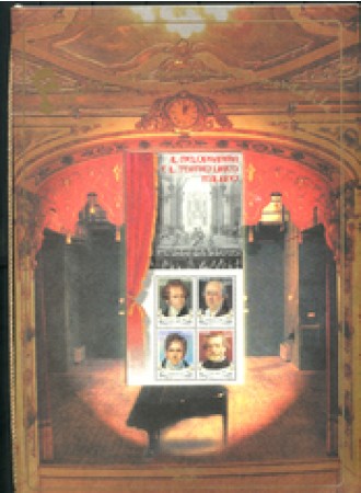 2001 - LOTTO/24317  REPUBBLICA  - IL MELODRAMMA  E IL TEATRO LIRICO - FOLDER POSTE