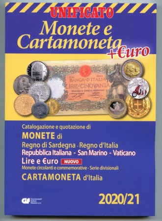 2020/21 - CATALOGO UNIFICATO MONETA E CARTAMONETA - NUOVO - LOTTO/32787
