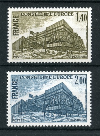1980 - LOTTO/22663 - FRANCIA - CONSIGLIO EUROPA 2v. -  NUOVI