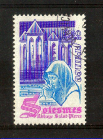 1980 - LOTTO/FRA2112U - FRANCIA - 2,50 Fr. SOLESMES - USATO