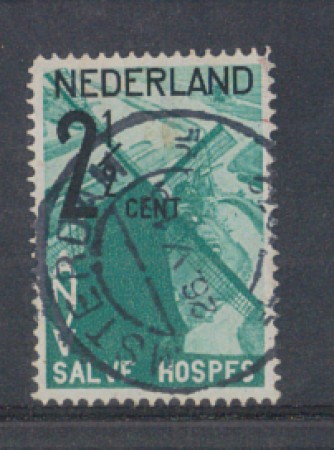 1932 - LOTTO/8664AU - OLANDA - 2,5 MULINO A VENTO - USATO
