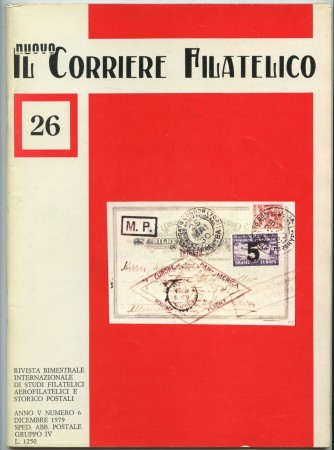 1979 - LOTTO/47604 - IL CORRIERE FILATELICO - RIVISTA DI STUDI FILATELICI N° 6 (26)