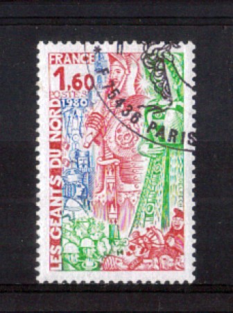 1980 - LOTTO/FRA2076U - FRANCIA - I GIGANTI DEL NORD - USATO