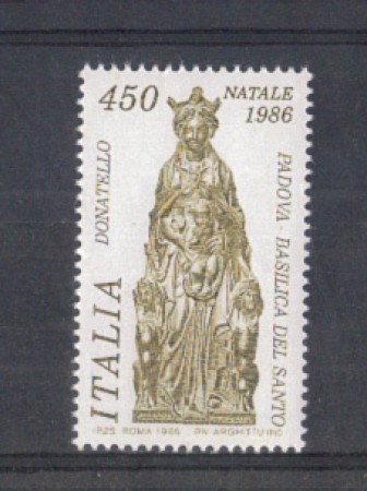 1986 - LOTTO/6863 - REPUBBLICA  - NATALE