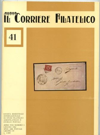 1982 - LOTTO/47617 - IL CORRIERE FILATELICO - RIVISTA DI STUDI FILATELICI N° 3 (41)