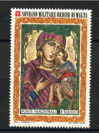 1972 - SOVRANO MILITARE DI MALTA - NATALE NOSTRA SIGNORA DI DAMASCO - LOTTO/32243